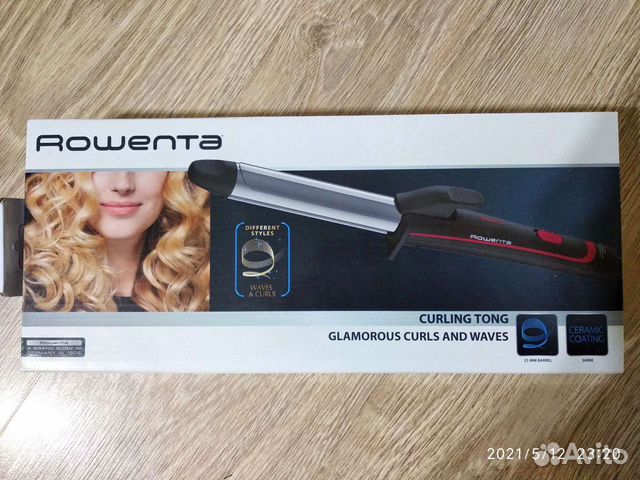 Новая Плойка. Электрощипцы Rowenta Curler 25 mm (C