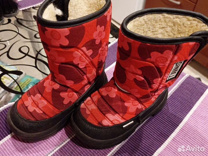 Сапожки зимние для девочки