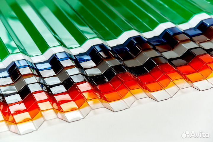 Профилированный поликарбонат от производителя