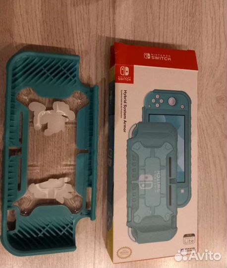 Чехол+накладки на стики nintendo switch lite