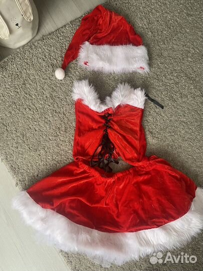 Костюм снегурочки взрослый