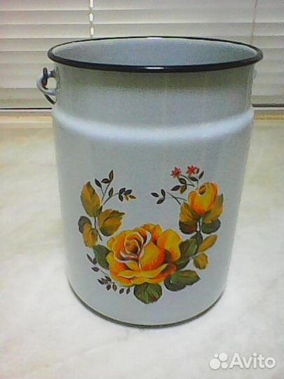 Бидон эмалированный СССР