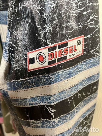 Кожаная куртка Diesel