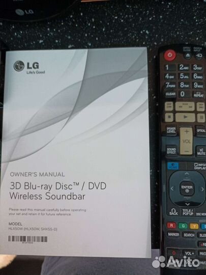 Домашний кинотеатр LG Blu-ray 3D саундбар