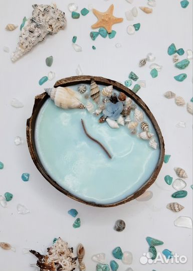 Ароматическая свеча ручной работы