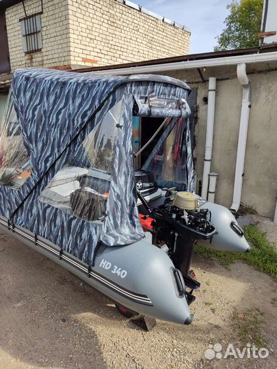 Комплект altair HD340 с тентом + tohatsu 9.9 D2S