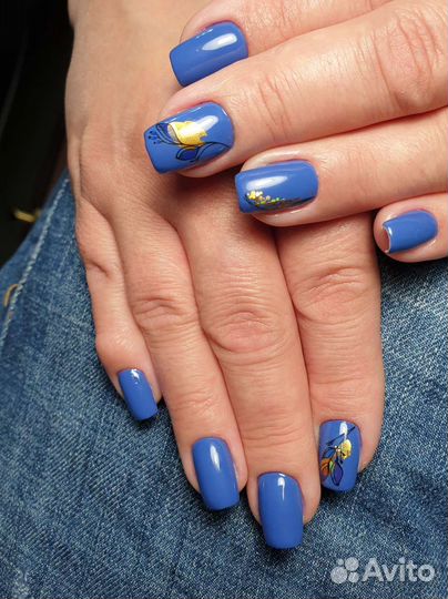 Маникюр покрытие гель лаком