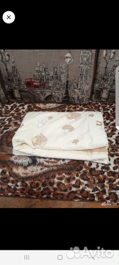 Бортики в детскую кроватку одеяло и подушки