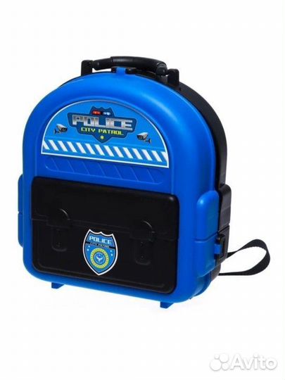 Игровой набор в рюкзаке Полицейский участок