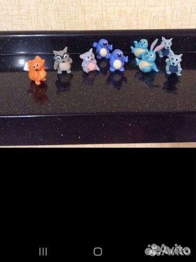 Игрушки из киндера 90х