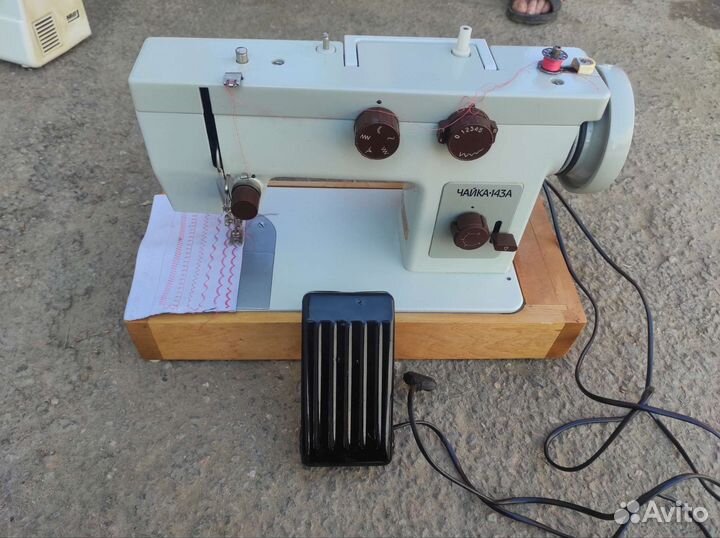 Швейная машинка чайка 143А-43