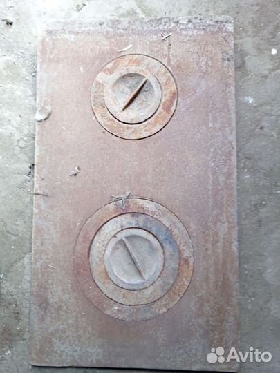 Плитка чугунная для печи