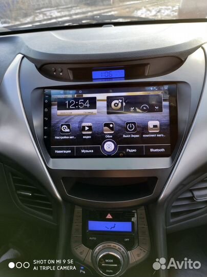 Магнитола Android Hyundai Elantra 5