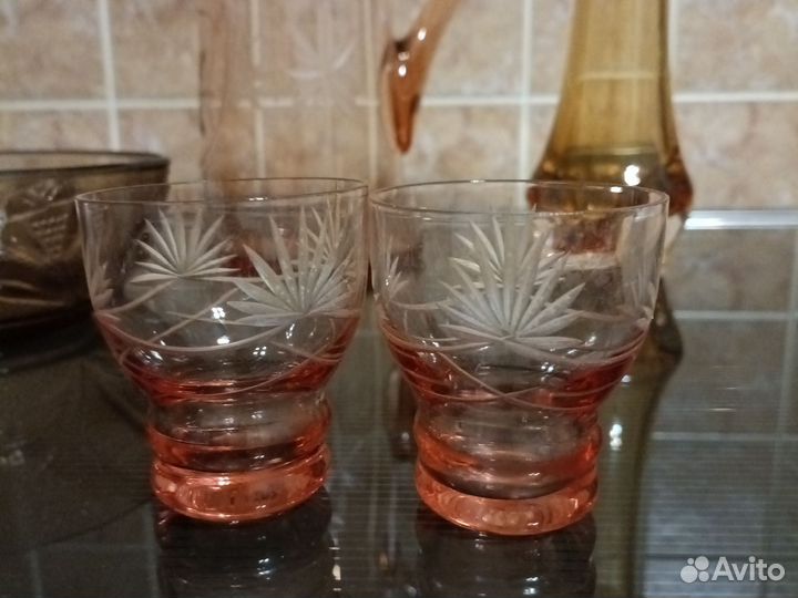 Карамельное стекло СССР