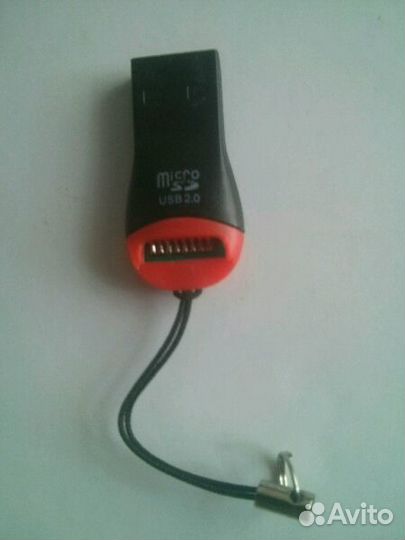 USB переходник для micro-sd флэш карты