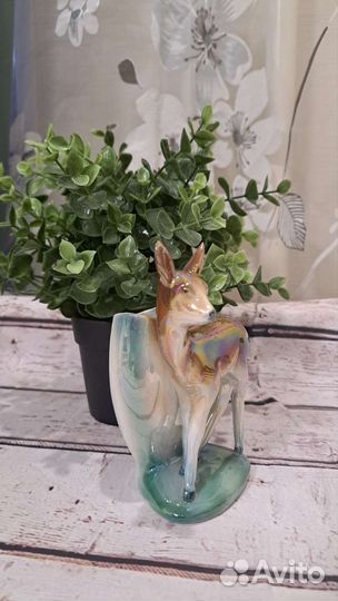 Фарфор статуэтка Косуля оленёнок, Grafenthal, Герм