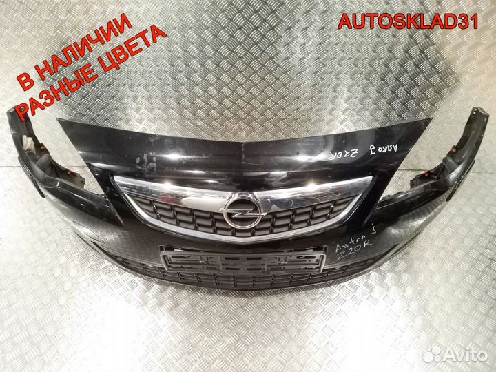 Бампер передний Opel Astra J 13264403 Дорестайлинг