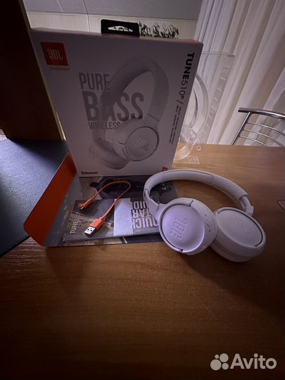 Беспроводные наушники jbl tune 510bt