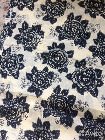 Ткань натуральный крепдешин СССР