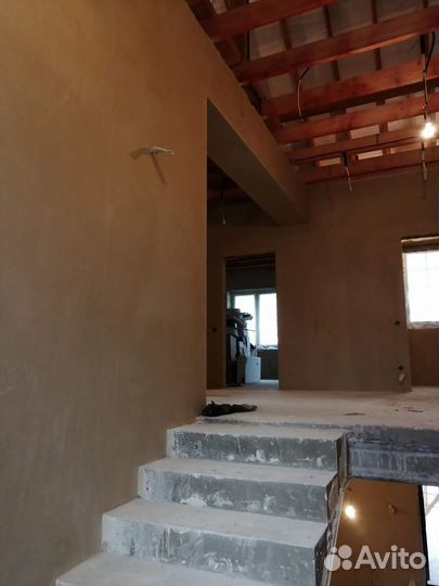 Штукатурка стен механическая машинная