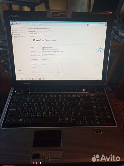 Ноутбук asus