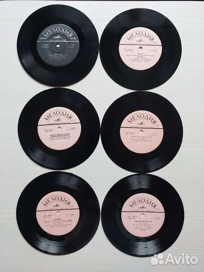 Виниловые пластинки СССР