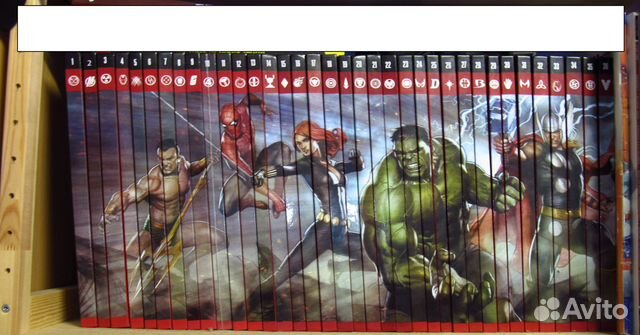Супергерои Marvel «Ашет Коллекция» 60 томов