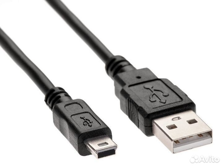 Кабель USB 2.0 A Mini USB питание + передача данны