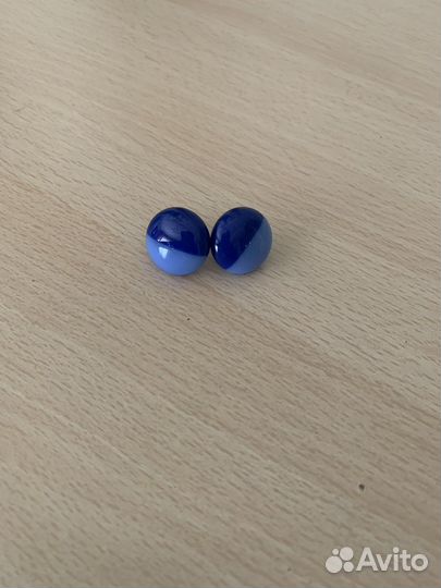 Сережки муранское стекло