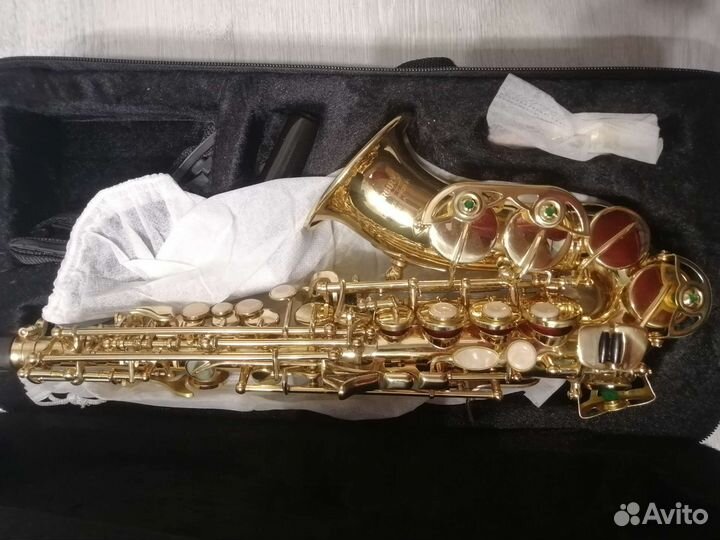 Саксофон сопрано гнутый