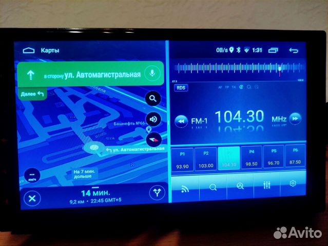 Магнитола Андроид 7 дюймов с навигатором  в Верхней Пышме | Авито