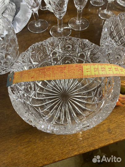 Хрустальная салатница