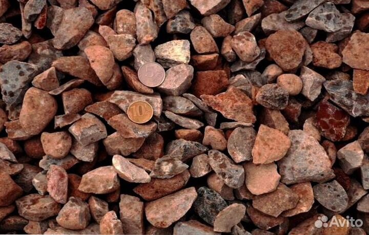 Щебень гравийный