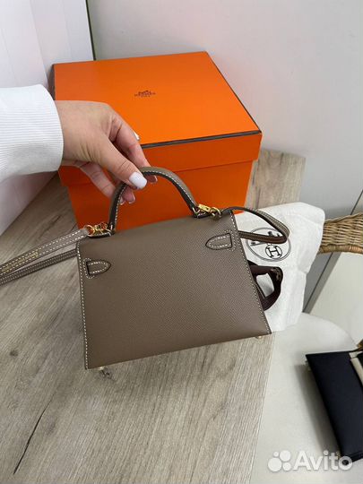 Сумка hermes kelly mini Epsom