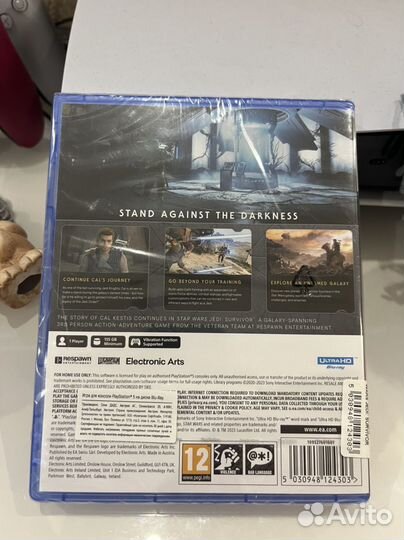 Jedi survivor PlayStation 5 (PS5) диск