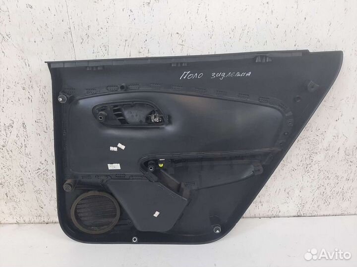 Обшивка двери задняя левая Volkswagen Polo седан