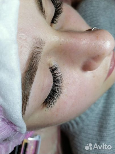 Наращивание ресниц и ламинирование