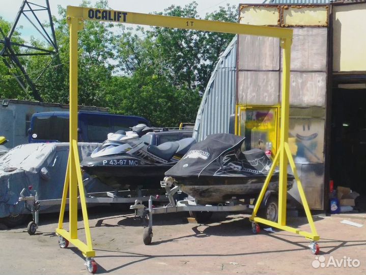 Ocalift мпу 2 т 3х4 м Мини-кран усиленной конструкции ручной козловой мобильный