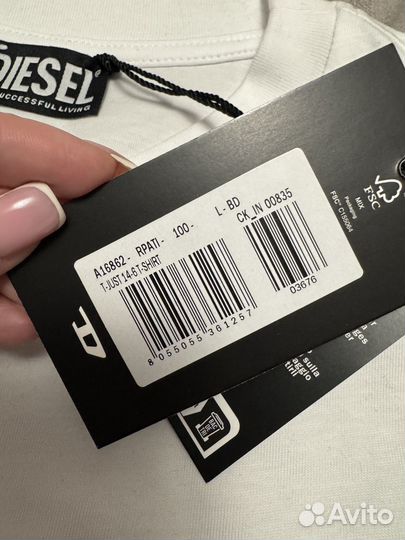 Футболка мужская diesel