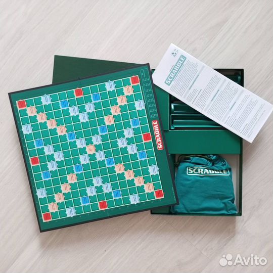 Новая настольная игра Скрабл scrabble