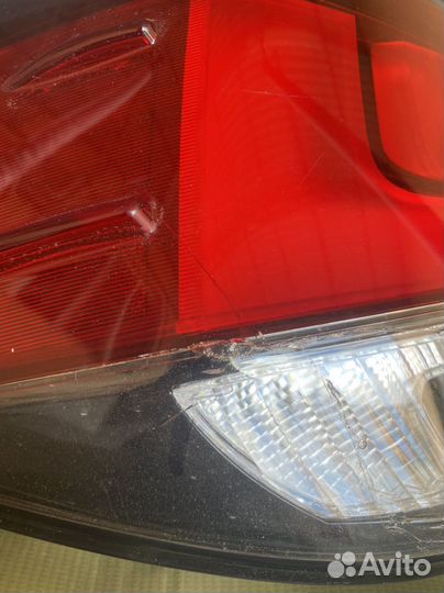 Lexus RX4 рестайлинг задний левый фонарь