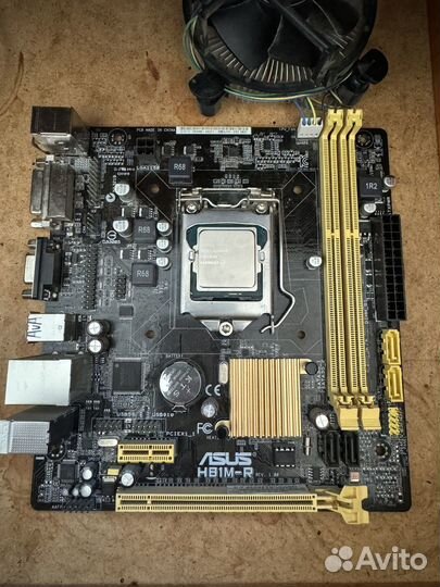 Asus HB1M-R и Intel Pentium G3250 SR1K7 3.20