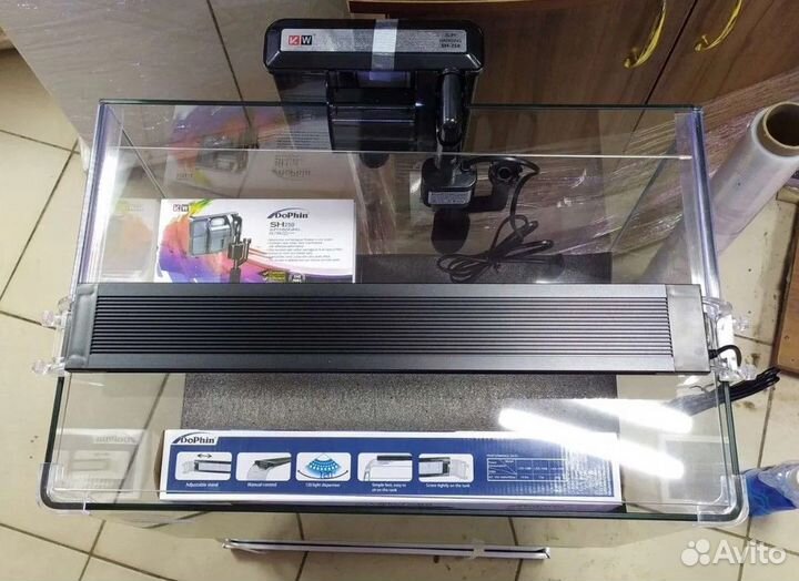 Аквариум KW Zone Dophin допхин гнутое стекло