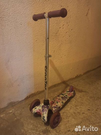Самокат детский трехколесный