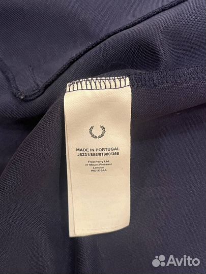 Fred perry олимпийка с лампасами