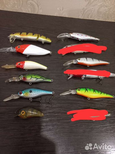 Блесна воблера бу