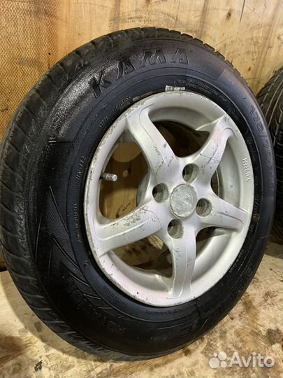 Литые диски R13 стояли на daewoo nexia 4 100