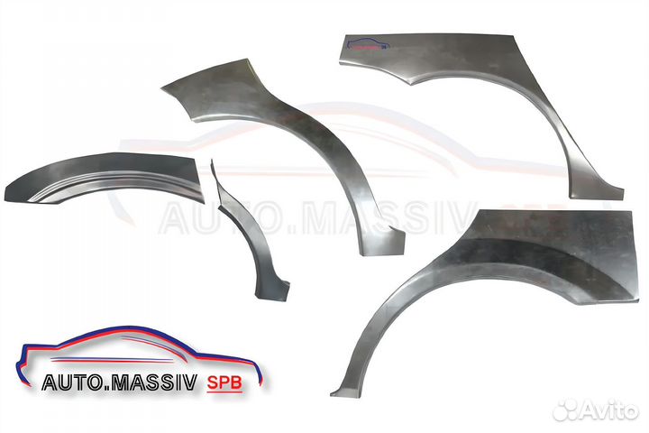 Арки ремонтные задние Citroen Berlingo 1 и др