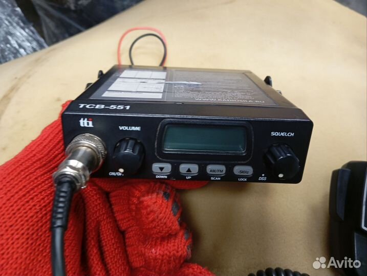 Автомобильная рация tcb-551