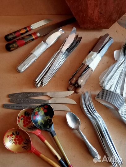 Ложки, вилки,ножи СССР